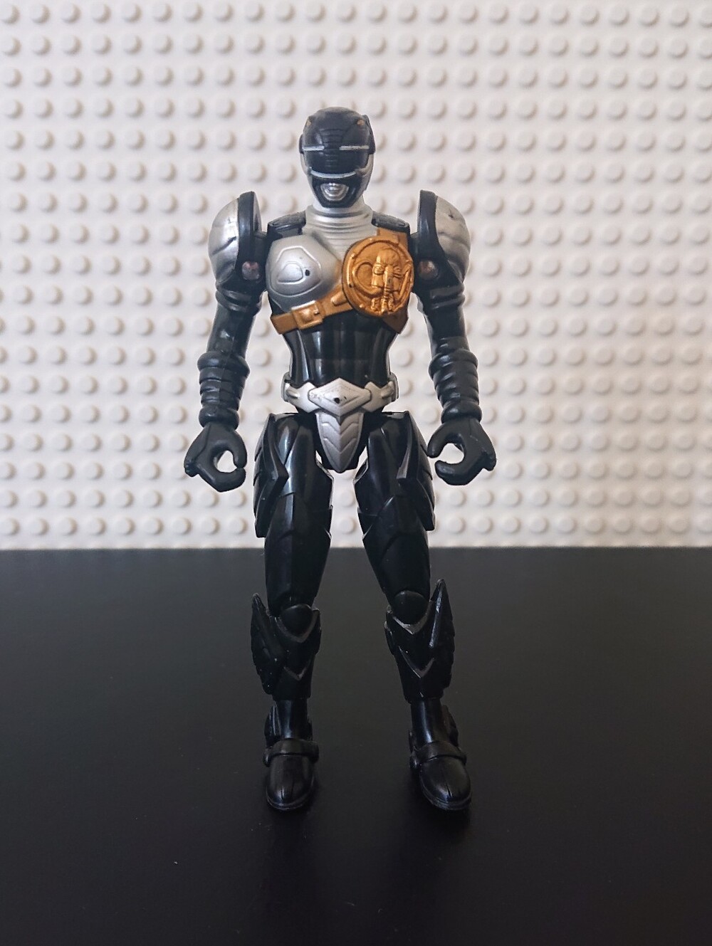 2009 Bandai Power Rangers - Classic Black Ranger Action Figure - Mammoth
